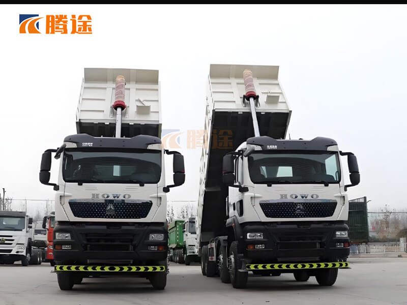 再制造豪沃TX400HP 8✖️4自卸卡车-5